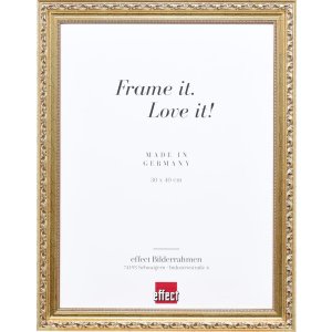Effect Holz-Barockrahmen Profil 37 antiksilber 24x30 cm...