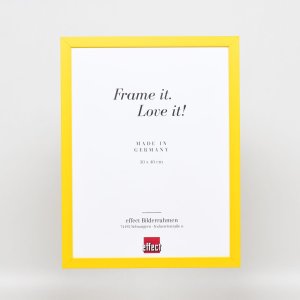 Cadru din lemn Top Cube 25x30 cm galben sticlă normală