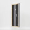 Effect Holzrahmen Profil 38 grau 25x35 cm mit Antireflexglas