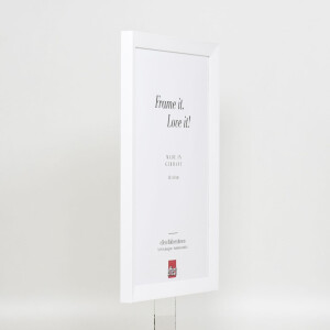 Efect cadru din lemn Top N alb 25x35 cm sticlă normală