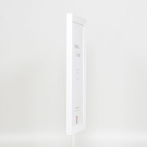 Efect cadru din lemn Top N alb 25x35 cm sticlă normală