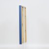 Effect Holzrahmen Profil 35 blau 25x35 cm Normalglas Abstandshalter