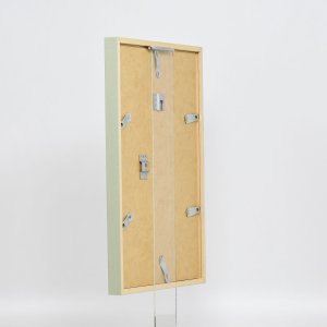 Effect Holzrahmen Profil 35 grün 25x50 cm mit Normalglas