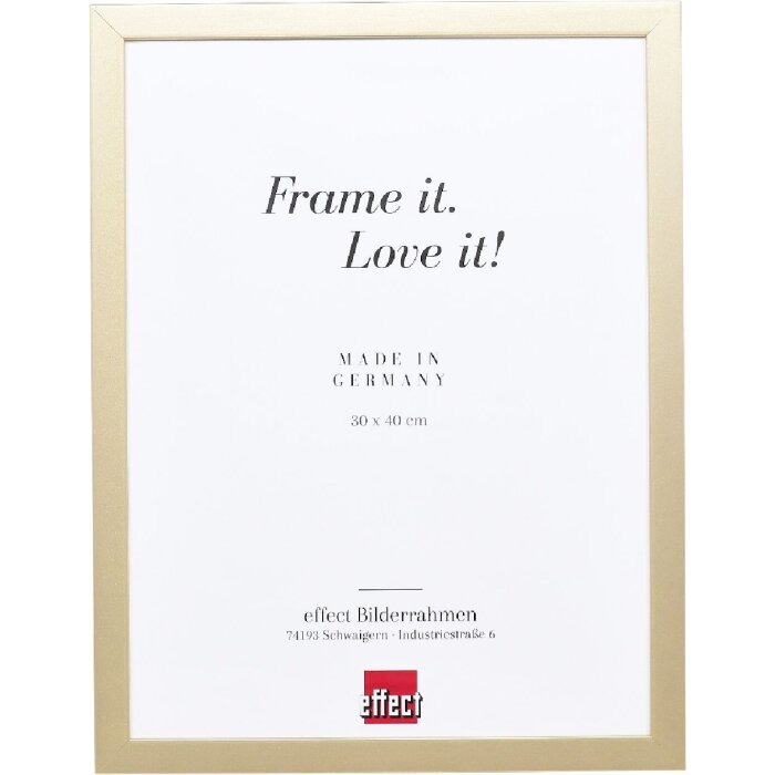 Cadru din lemn Top Cube 25x60 cm auriu sticlă normală