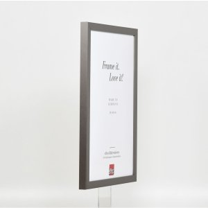 Cadru din lemn Top Cube 25x60 cm platină sticlă normală