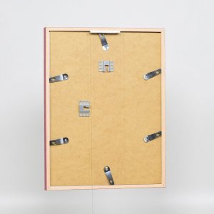 Effect Holzrahmen Profil 35 rot 25x60 cm Normalglas Abstandshalter