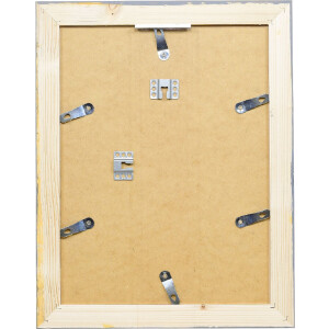 Efect cadru din lemn masiv 2240 gri 25x60 cm sticlă muzeu