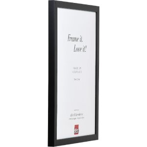 Cadru din lemn Top Cube 25x70 cm negru sticlă normală