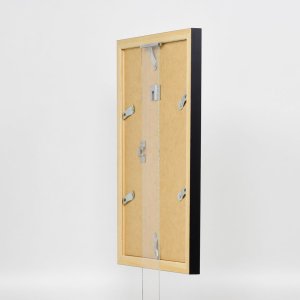 Efect cadru din lemn Top N negru 25x70 cm sticlă acrilică