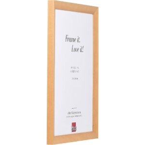 Efect cadru din lemn Top N mesteacăn 25x70 cm sticlă muzeu