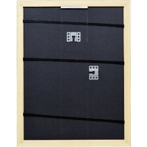 Efect cadru din lemn profil 21 albastru 25x80 cm sticlă acrilică