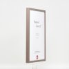 Effect Holzrahmen Profil 35 braun 27x48 cm Antireflexglas