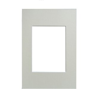 Walther Schrägschnitt-Passepartout 24x30 cm creme