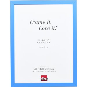 Cadru din lemn Top Cube 27x48 cm albastru sticlă de muzeu