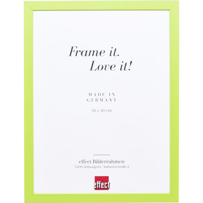 Cadru din lemn Top Cube 28x35 cm verde sticlă normală