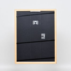 Efect cadru din lemn profil 89 somon 28x35 cm sticlă normală