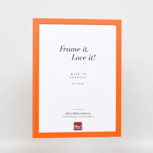 Cadru din lemn Top Cube 28x35 cm sticlă acrilică portocalie