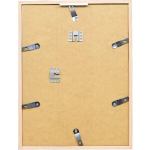 Efect cadru din lemn profil 35 roșu 28x35 cm sticlă normală + distanțier