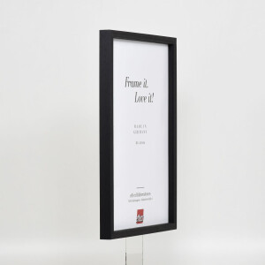 Efect cadru din lemn profil 35 negru 29.7x42 cm sticlă normală + distanțier