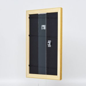 Effect Holz-Barockrahmen Profil 37 antikgold 29,7x42 cm Museumsglas