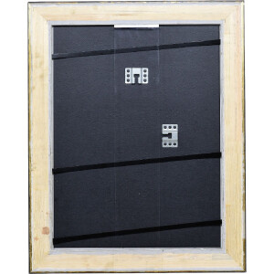 Effect Holzrahmen Profil 95 schwarz 29,7x42 cm mit Antireflexglas