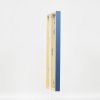 Effect Holzrahmen Profil 35 blau 30x30 cm Normalglas