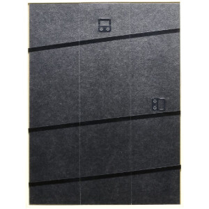 Efect cadru din lemn masiv profil 20 alb 30x30 cm sticlă muzeu