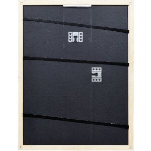 Effect Holzrahmen Profil 32 grau-blau 30x30 cm Museumsglas