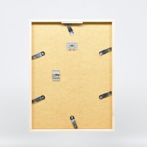 Effect Holzrahmen Profil 35 weiß 30x40 cm mit Antireflexglas