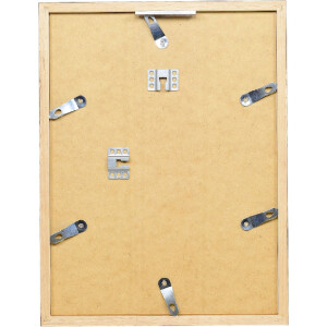 Efect cadru din lemn profil 33 wenge 30x40 cm sticlă antireflex