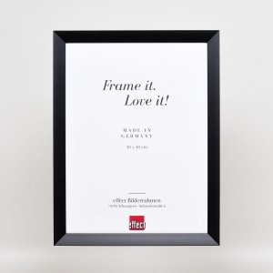 Efect cadru din lemn Top N negru 30x40 cm sticlă acrilică