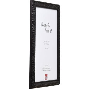 Efect cadru din lemn profil 94 negru 30x40 cm sticlă acrilică