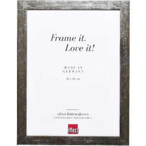 Effect Bilderrahmen 2319 silber hochglanz 30x40 cm...