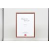 Effect Holzrahmen Profil 38 braun 30x45 cm Antireflexglas