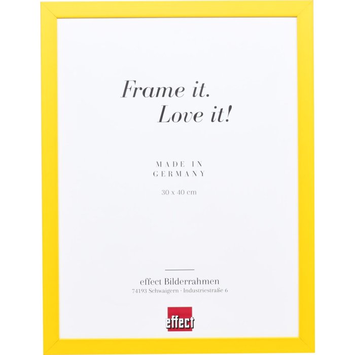 Cadru din lemn Top Cube 30x45 cm sticlă galbenă anti-reflexivă