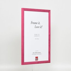 Efect cadru din lemn profil 89 violet 30x45 cm sticlă muzeu