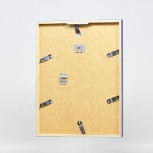 Effect Holzrahmen Profil 35 blau 30x45 cm Museumsglas