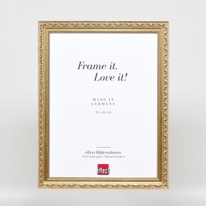 Effect Holz-Barockrahmen Profil 37 antiksilber 30x45 cm Museumsglas