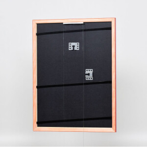 Efect cadru din lemn profil 89 roșu 30,5x91,5 cm sticlă acrilică