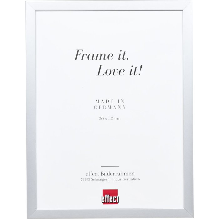 Cadru din lemn Top Cube 30.5x91 cm sticlă argintie anti-reflexivă