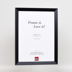 Efect cadru din lemn Top N negru 30.5x91.5 cm sticlă acrilică