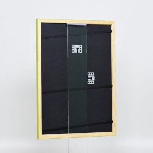 Efect cadru din lemn profil 89 verde 30,5x91,5 cm sticlă muzeu