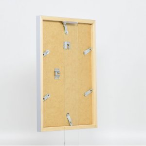 Cadru din lemn Top Cube 30.5x91.5 cm argint sticlă de muzeu