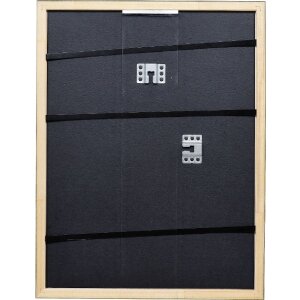 Effect Holzrahmen Profil 2070 Antireflexglas 35x100 cm gold