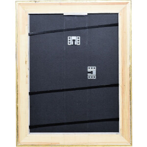 Effect Holzrahmen Profil 95 gold 35x100 cm Acrylglas