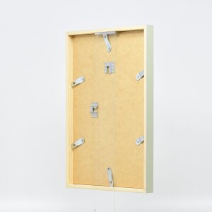 Effect Holzrahmen Profil 35 grün 35x50 cm mit Antireflexglas