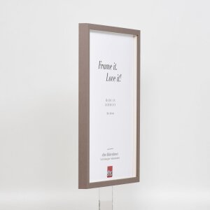 Effect Holzrahmen Profil 35 braun 35x50 cm Normalglas Abstandshalter