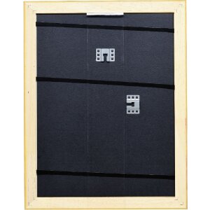 Efect cadru baroc din lemn profil 37 aur antic 40x40 cm sticlă de muzeu