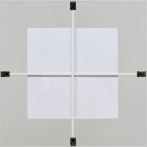 Suport de imagine din sticlă dublă 40x50 cm sticlă anti-reflexivă