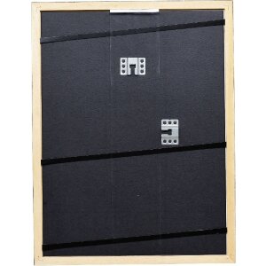 Efect cadru din lemn profil 38 gri 40x50 cm sticlă normală